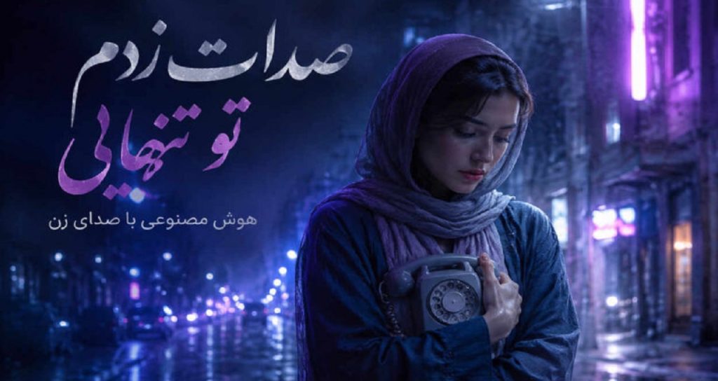 آهنگ ‏صدات زدم تو تنهایی | هوش مصنوعی ترند وایرال اینستا زن