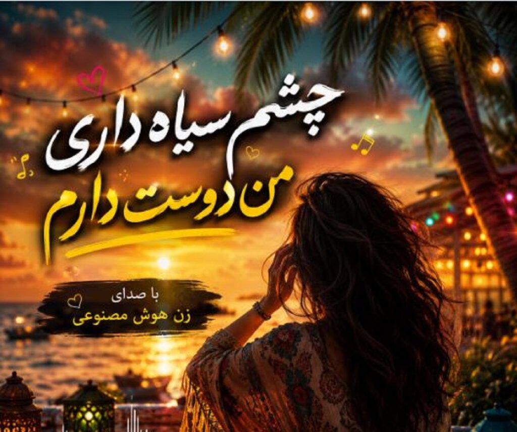 دانلود آهنگ چشم سیاه داری من دوست دارم با صدای زن هوش مصنوعی