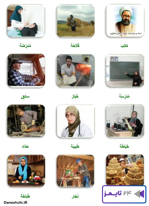 عربی 8 درس 3 تمرین 2