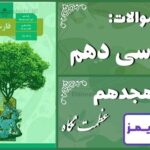 پاسخ سوالات درس هجدهم فارسی دهم عظمتِ نگاه - 24 تایمز