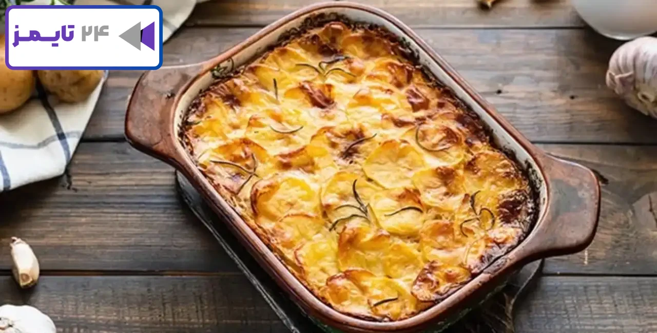 طرز تهیه سوفله مرغ و سیب‌زمینی