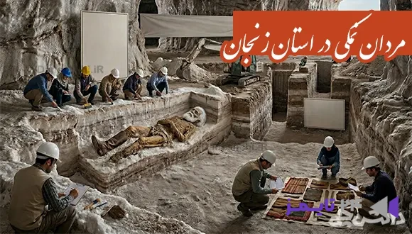 تحقیق در مورد مردان نمکی در استان زنجان