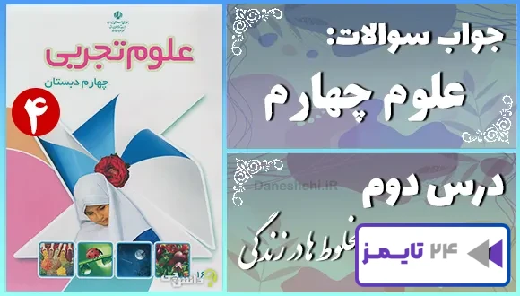 پاسخ سوالات درس دوم علوم چهارم مخلوطها در زندگی پاسخ سوالات درس دوم علوم چهارم مخلوطها در زندگی