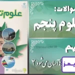 پاسخ سوالات درس نهم علوم پنجم کارها آسان می‌شود (2) - 24 تایمز