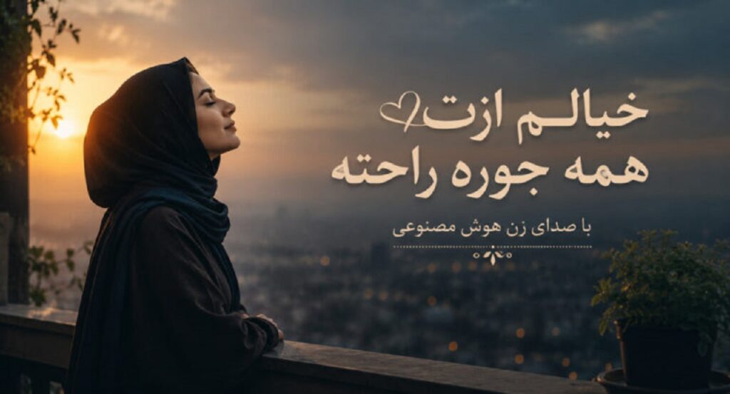 دانلود آهنگ خیالم ازت همه جوره راحته هوش مصنوعی | ترند اینستا با کیفیت عالی