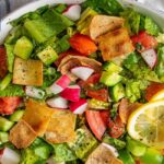 طرز تهیه سالاد فتوش لبنانی طرز تهیه سالاد فتوش لبنانی