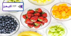 مواد لازم برای تهیه سالاد میوه با سس مخصوص