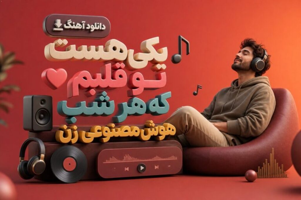 دانلود آهنگ یكی هست تو قلبم كه هر شب با صدای زن هوش مصنوعی