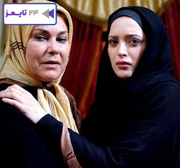 مهرانه مهین ترابی در کنار بهنوش طباطبایی