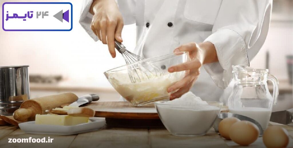 طرز تهیه کیک ساده برای 10 نفر با پف زیاد