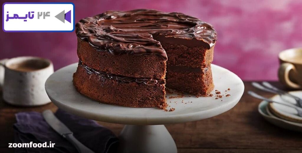 طرز تهیه کیک ساده با پف زیاد کاکائویی