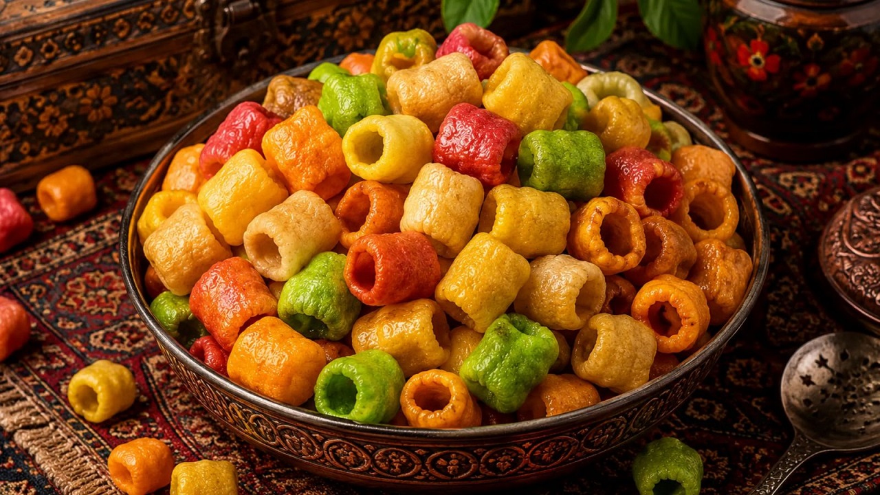 طرز تهیه پفک هندی