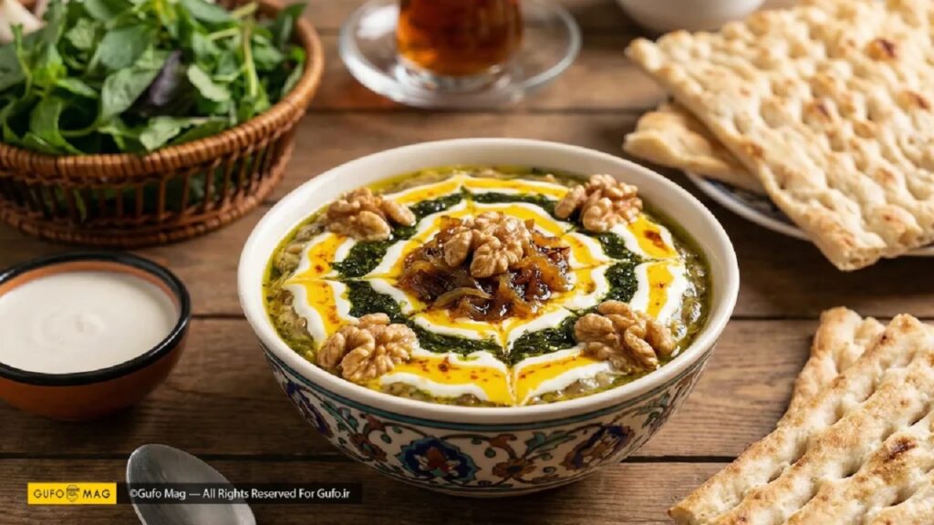 طرز تهیه کشک بادمجان مجلسی و خوشمزه + فوت و فن کشک بادمجان جا افتاده