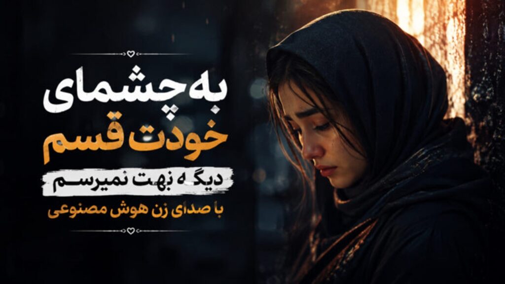 دانلود آهنگ به چشمای خودت قسم دیگه بهت نمیرسم با صدای زن | هوش مصنوعی