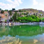 عکس از کوه سنگی مشهد
