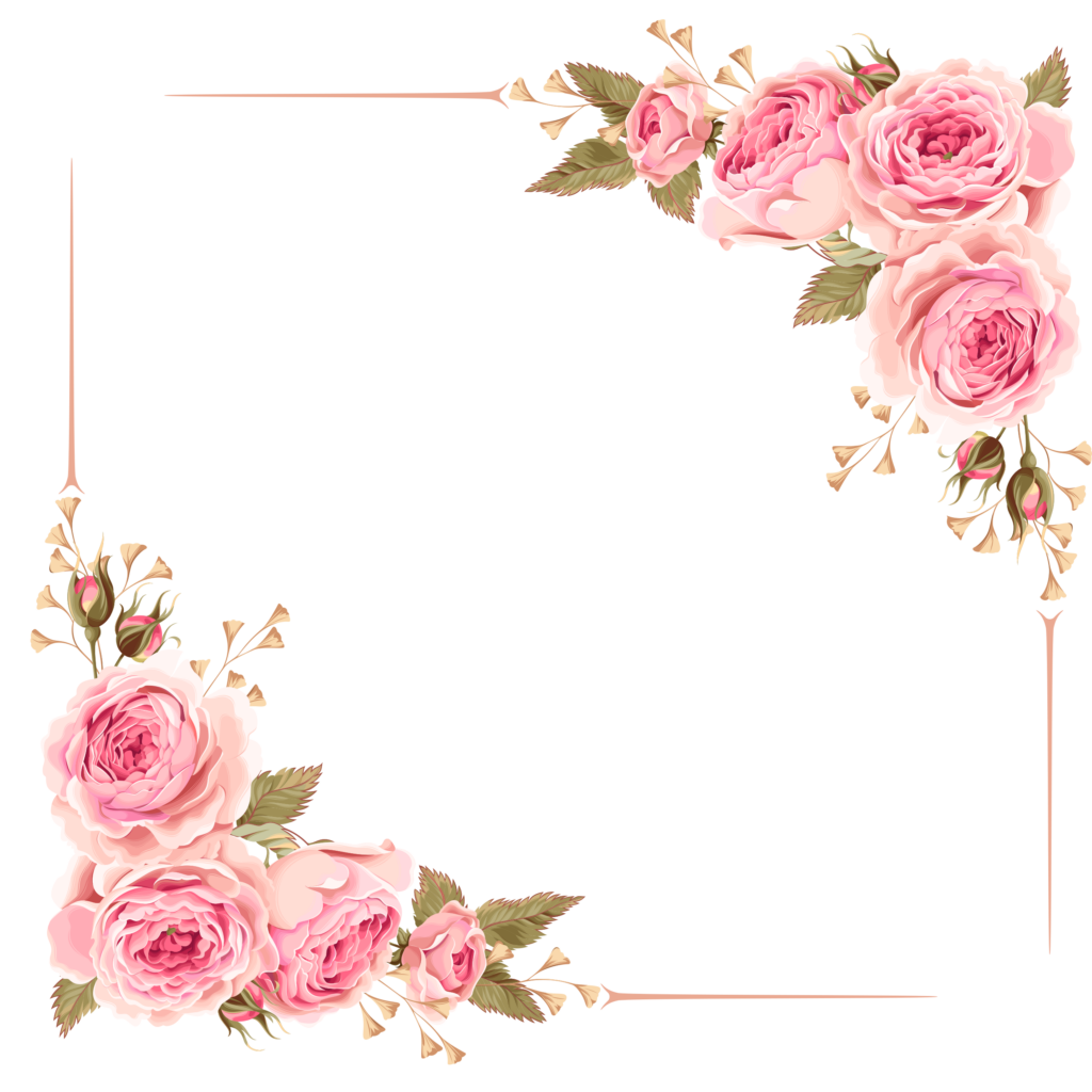 عکس گل حاشیه