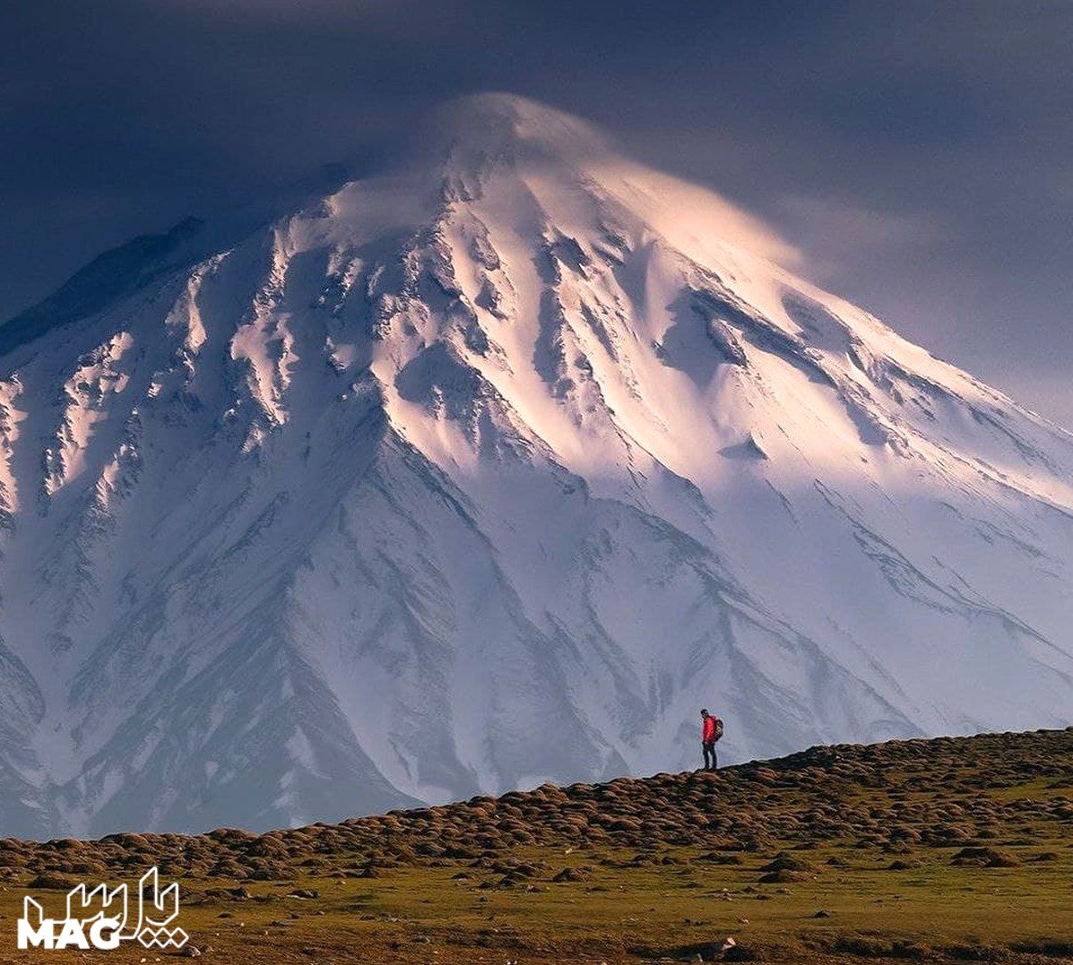 عکس کوه دماوند از نزدیک