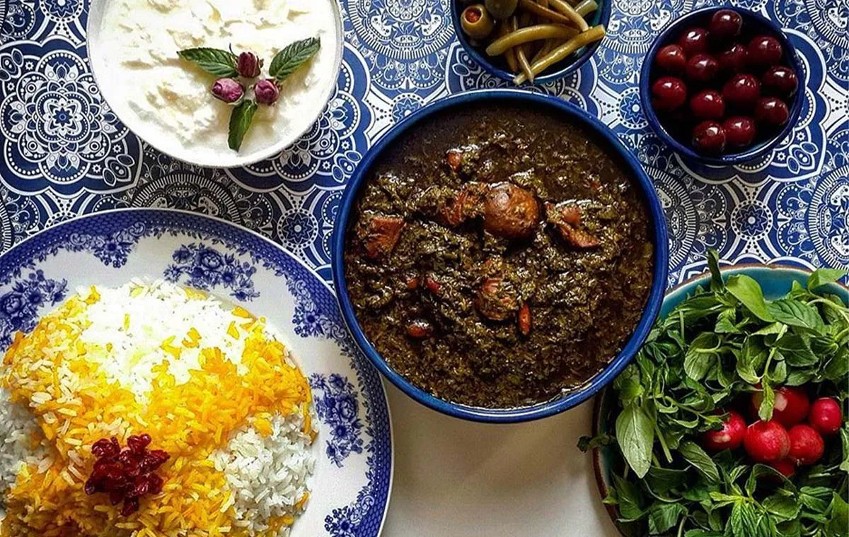 عکس قورمه سبزی