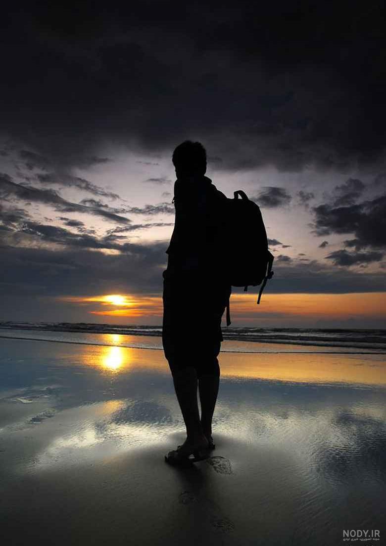 لاکچری عکس پروفایل پسرانه لب دریا