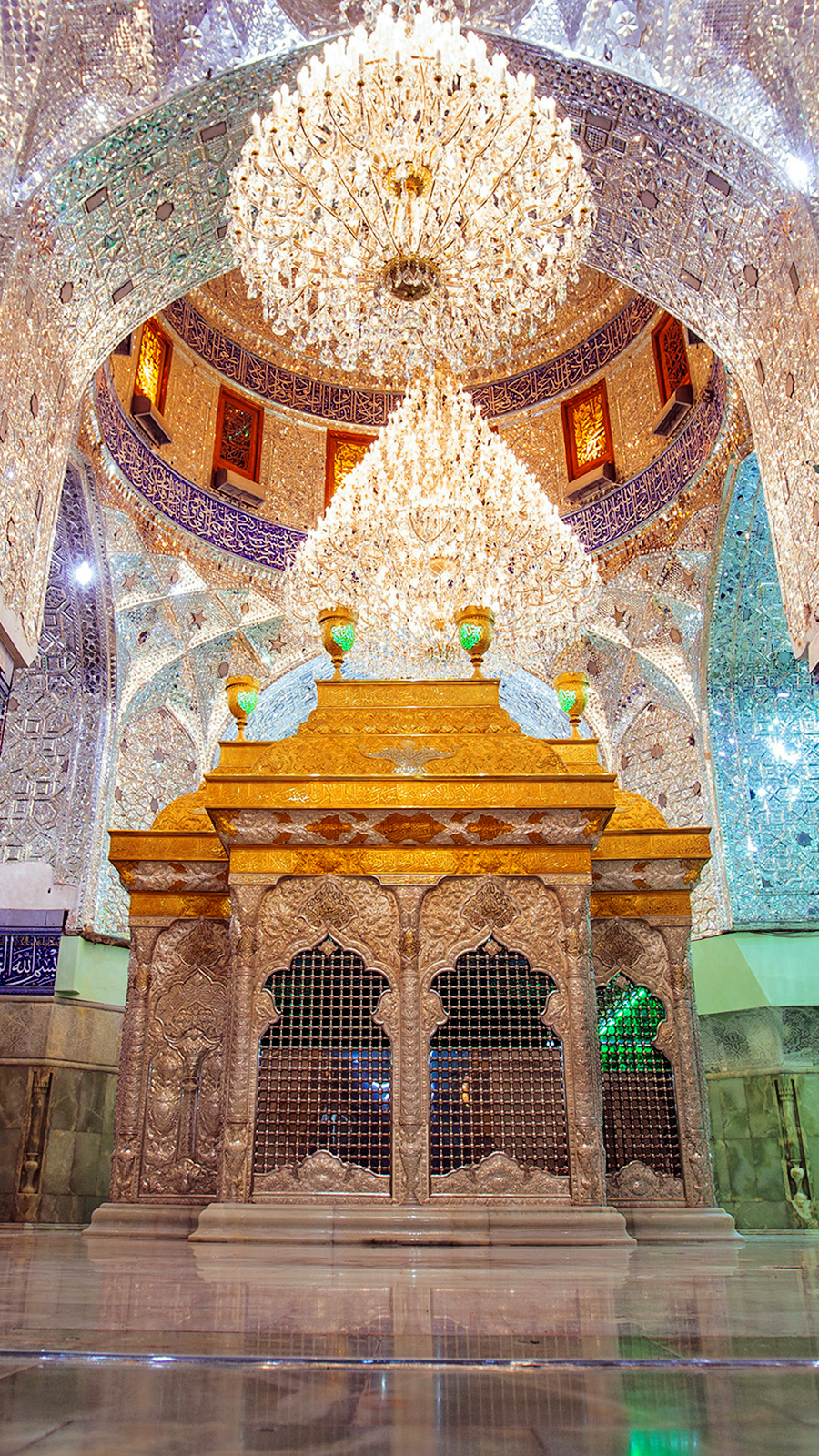 عکس ضریح امام حسین