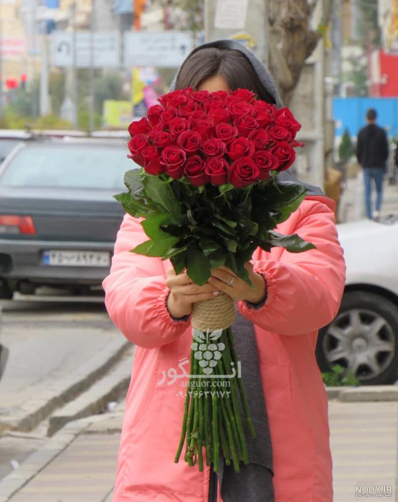 عکس گل دسته