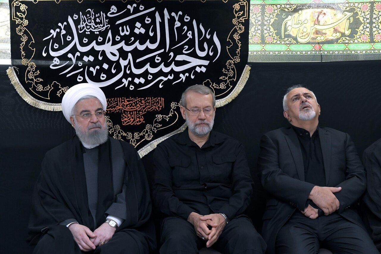عکس ظریف و روحانی