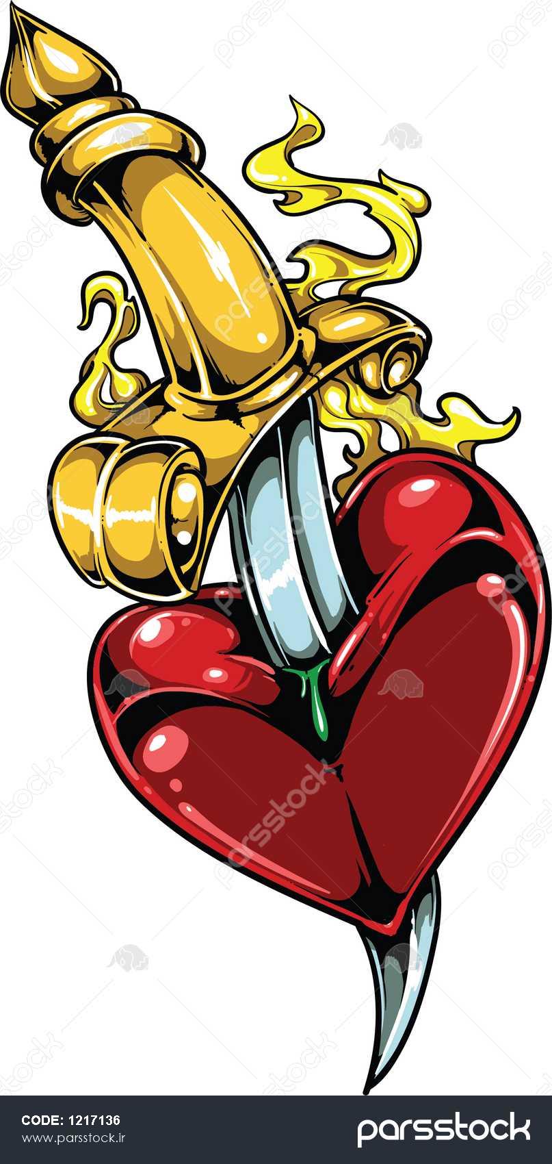 عکس قلب شکسته