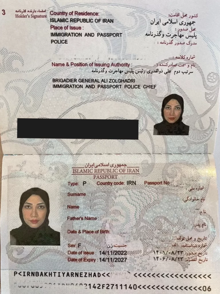 عکس پاسپورت