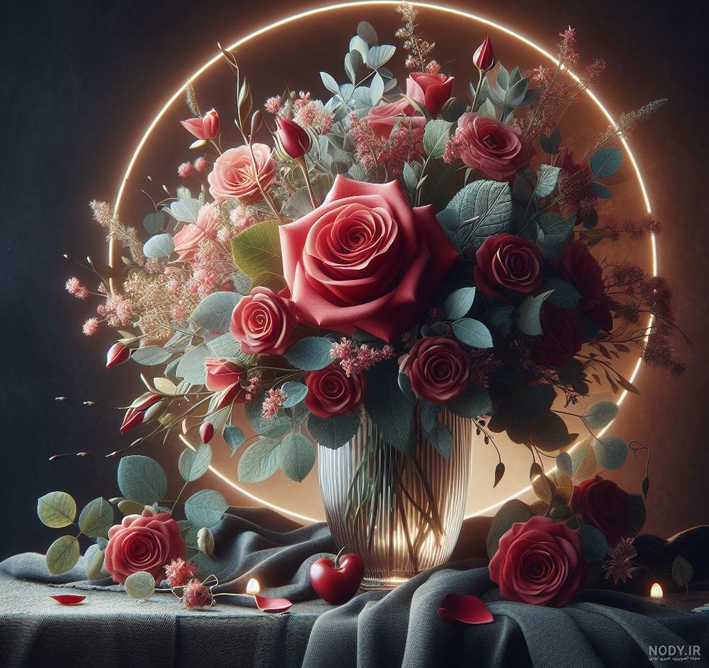 ذخیره عکس گل در گالری
