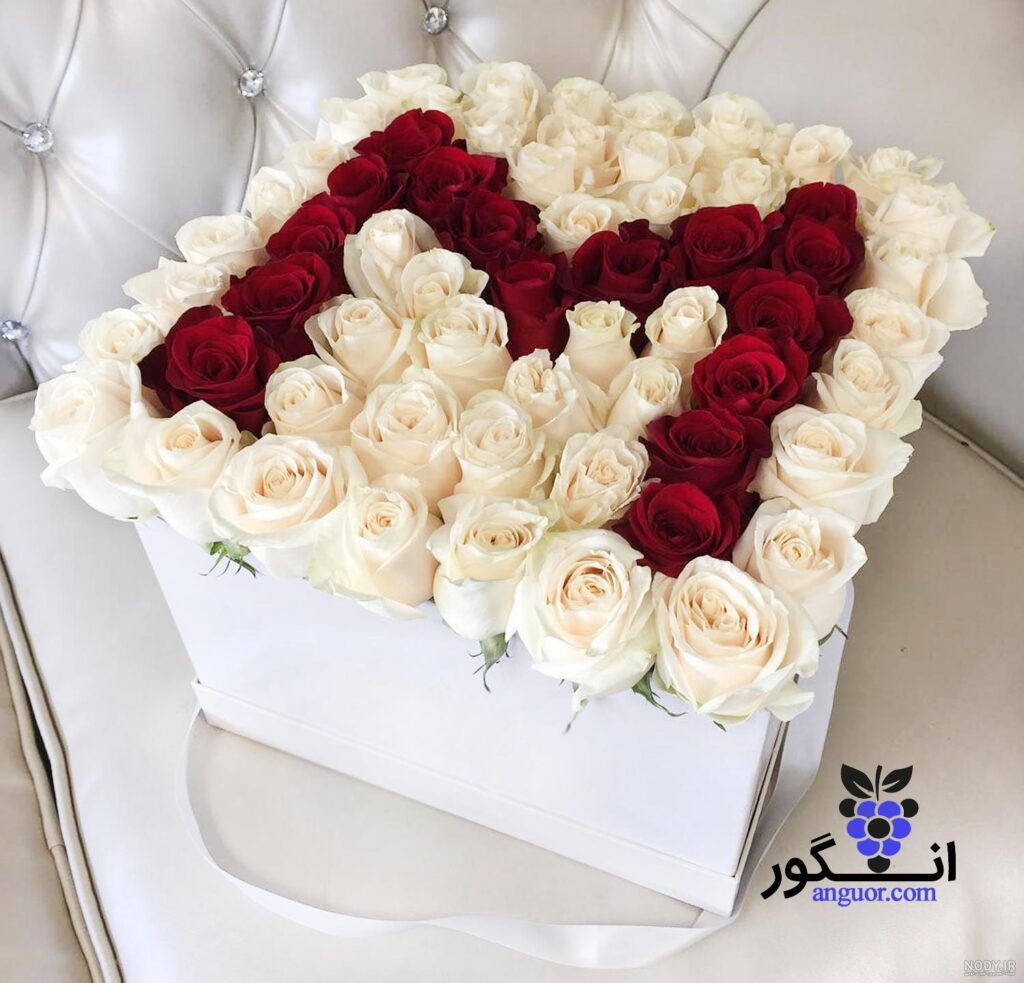 عکس گل با حرف m