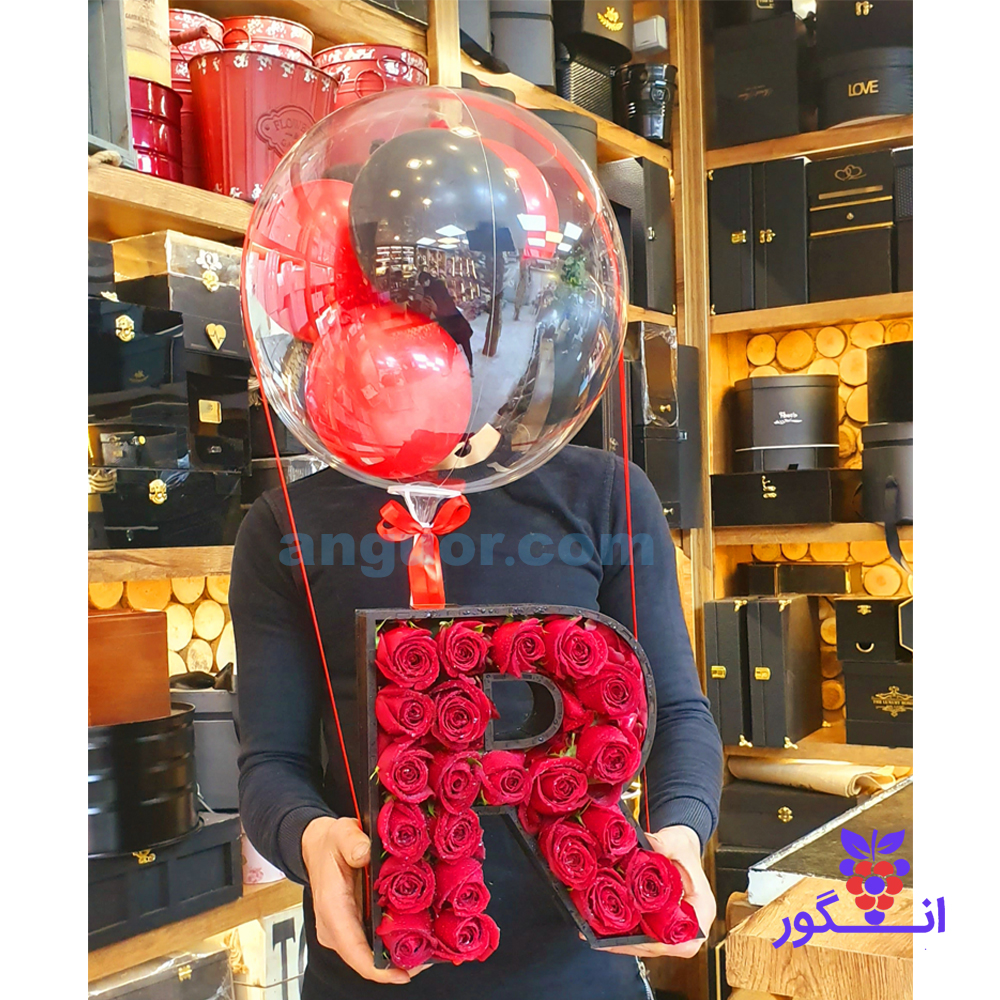 عکس گل با حرف r
