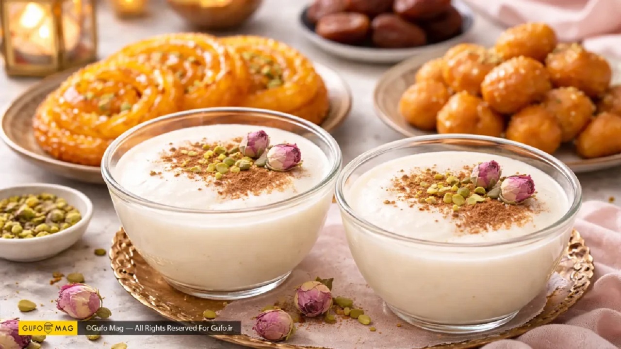 طرز تهیه فرنی