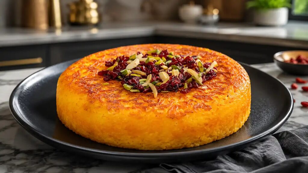 طرز تهیه ته چین مرغ مجلسی و خوشمزه | طلایی و رستورانی