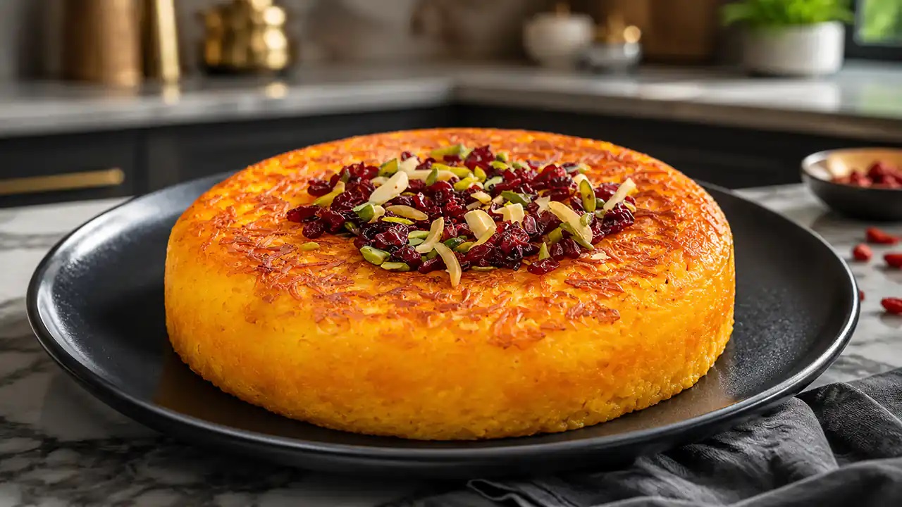 طرز تهیه ته چین مرغ