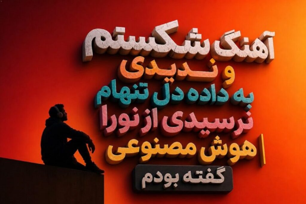 دانلود آهنگ شکستم و ندیدی به داد دل تنهام نرسیدی با صدای نورا زن هوش مصنوعی