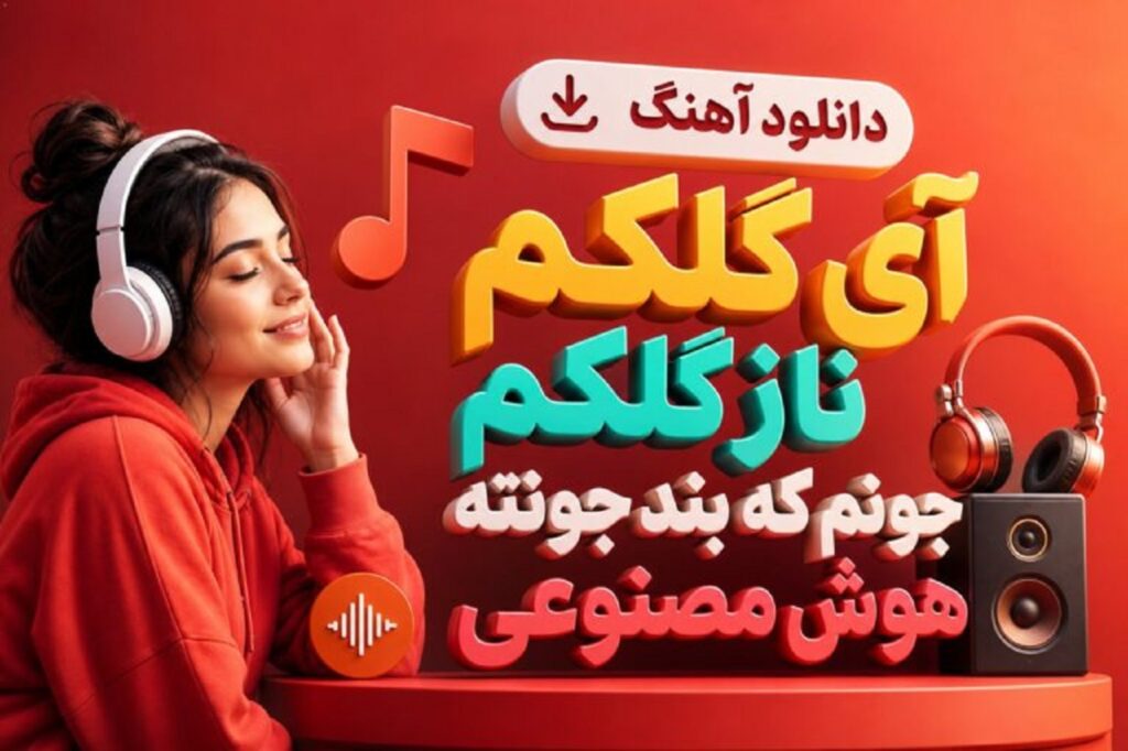 دانلود آهنگ آی گلکم ناز گلکم جونم که بند جونته هوش مصنوعی | کیفیت 320 + متن