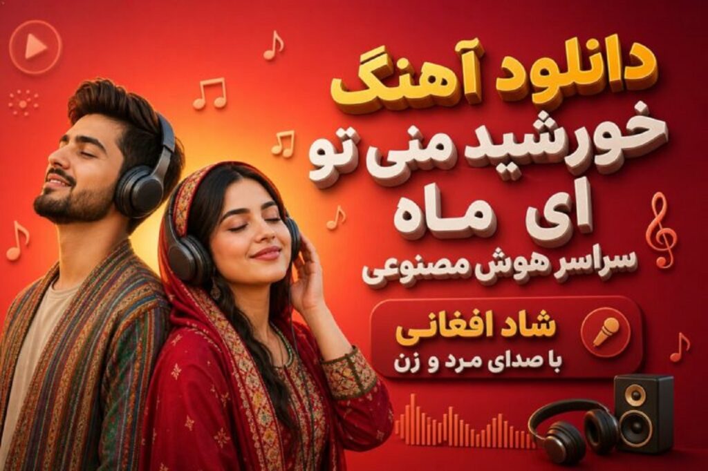 دانلود آهنگ خورشید منی تو ای ماه سراسر هوش مصنوعی با کیفیت 320