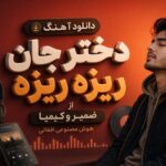 آهنگ دختر جان ریزه ریزه از ضمیر و کیمیا