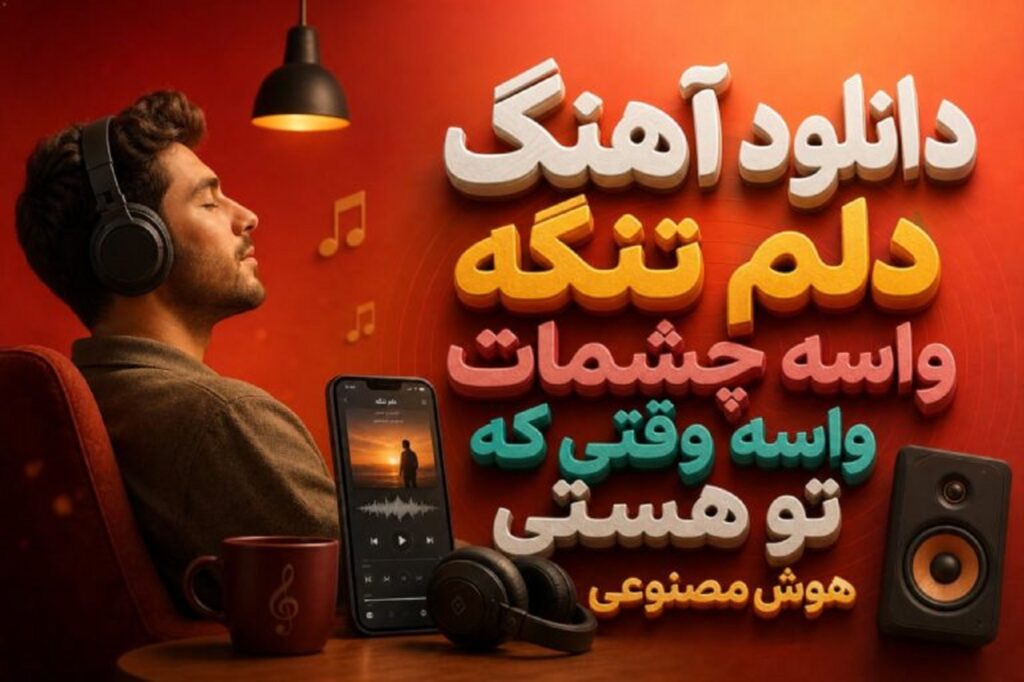 دانلود آهنگ دلم تنگه واسه چشمات واسه وقتی که تو هستی هوش مصنوعی