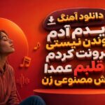 آهنگ دیدم آدم موندن نیستی بیرونت کردم از قلبم عمدا