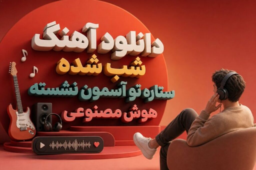 دانلود آهنگ شب شده ستاره تو آسمون نشسته هوش مصنوعی | ماه که دست نخورده
