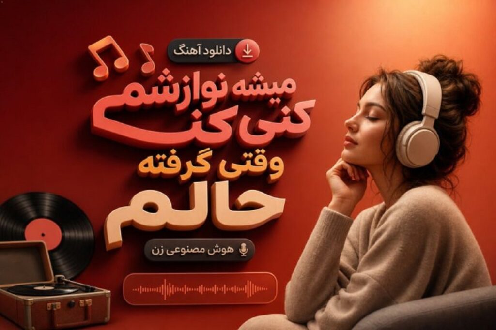 دانلود آهنگ میشه نوازشم کنی وقتی گرفته حالم هوش مصنوعی زن + متن کامل