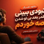 آهنگ نبودی ببینی چقدر بعد بی تو شدن غصه خوردم از آیلین