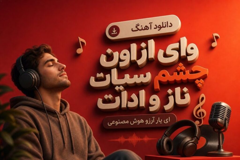 آهنگ وای از اون چشم سیات ناز و ادات ای یار آرزو هوش مصنوعی | با کیفیت 320