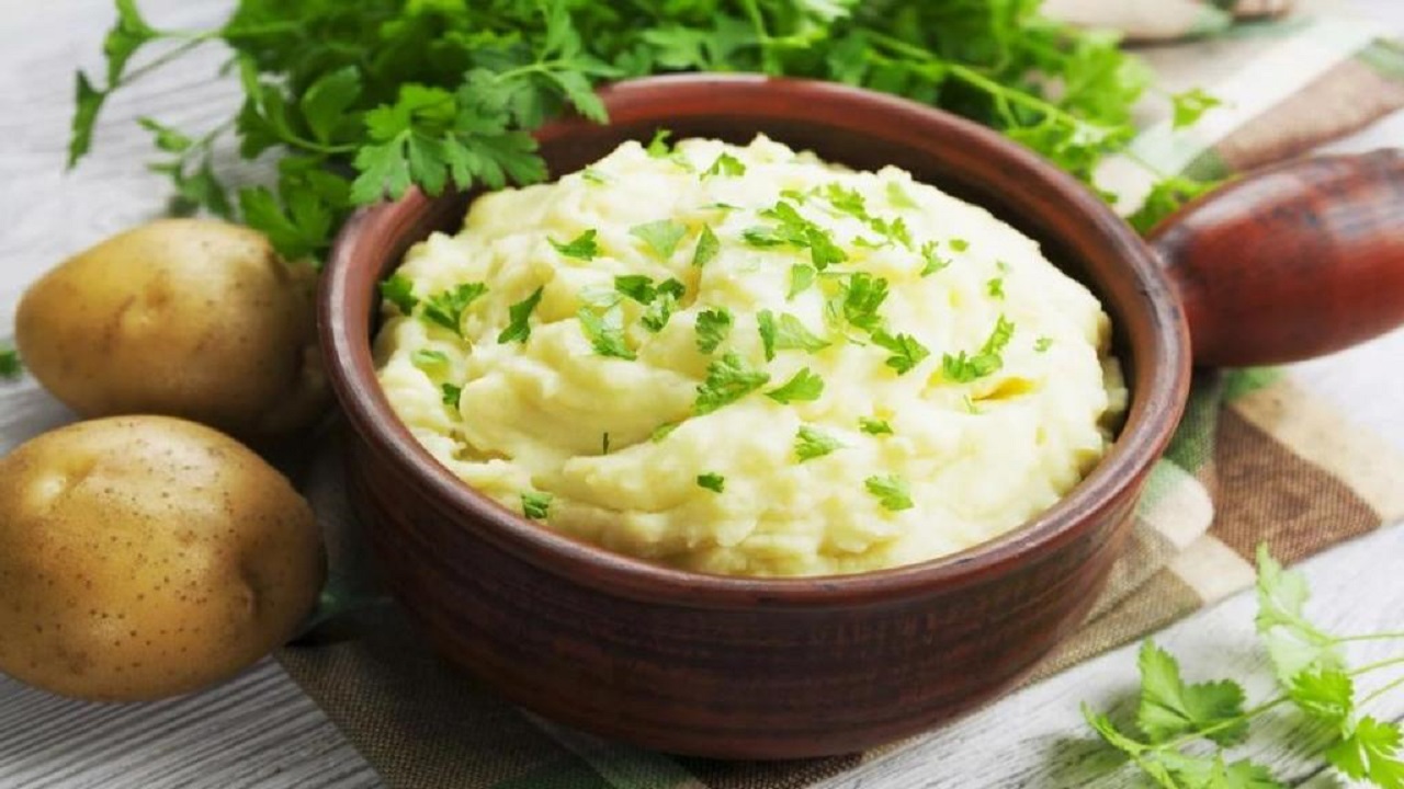 طرز تهیه پوره سیب زمینی