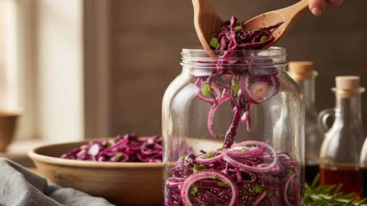 طرز تهیه ترشی کلم قرمز