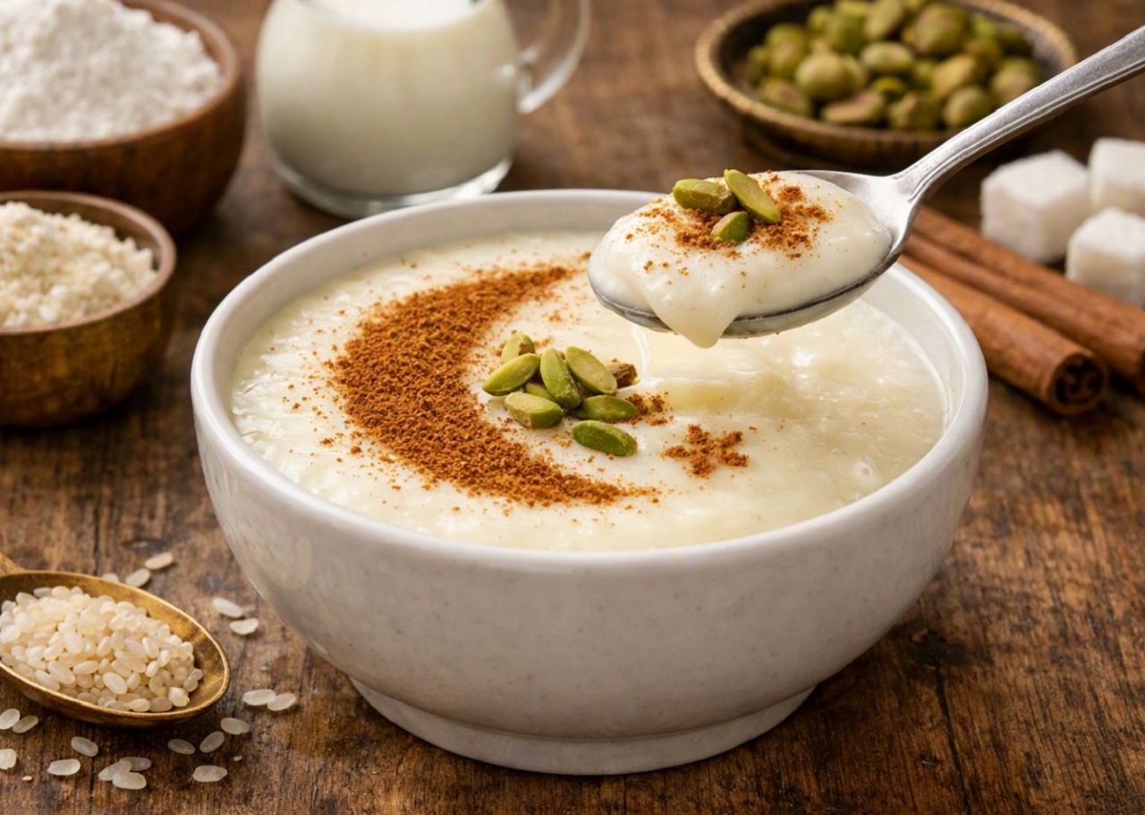 طرز تهیه فرنی