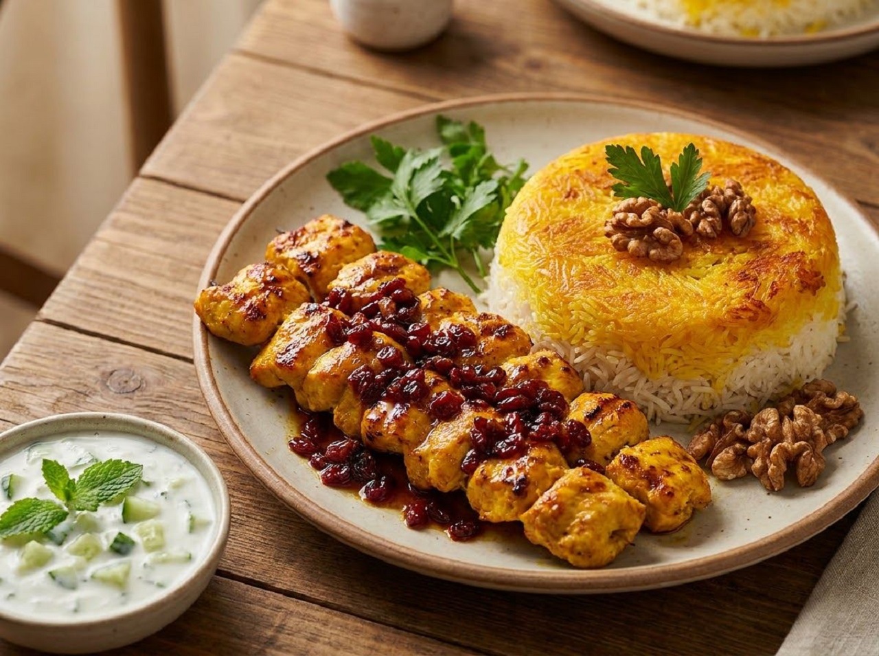 طرز تهیه کباب تابه ای مرغ