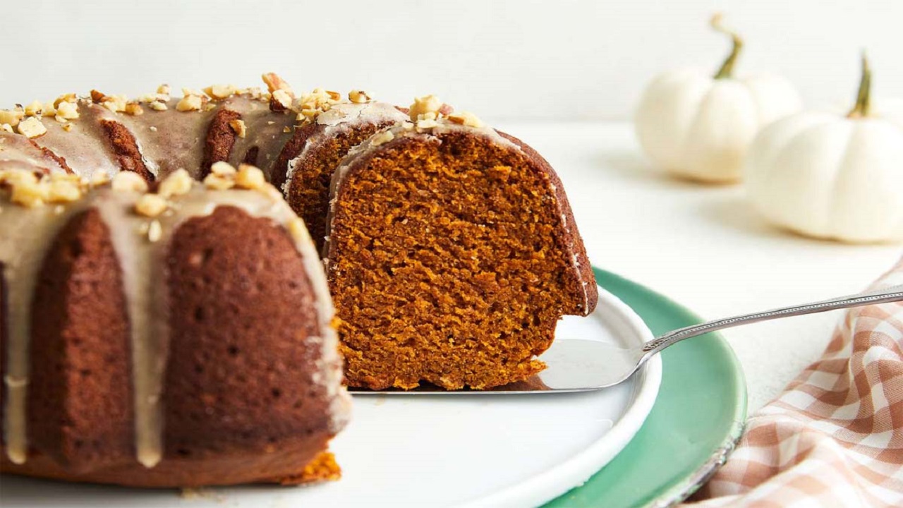 طرز تهیه کیک کدو