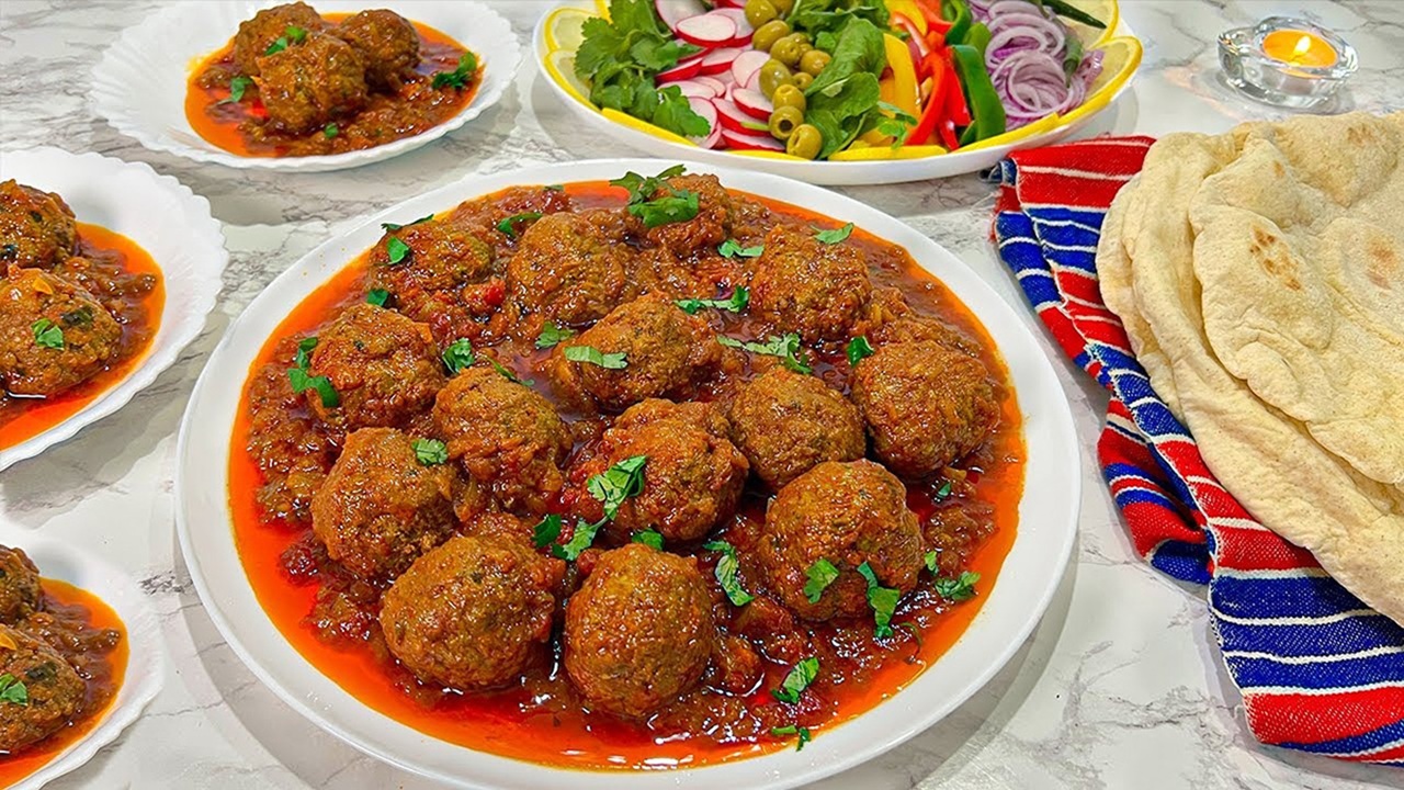 طرز تهیه کوفته